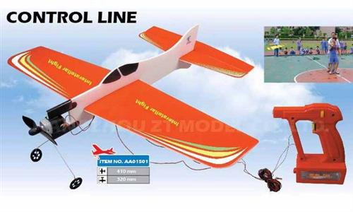 AA01501 Самолет ZT Model Basic Plane кордовый